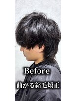 ジェイド(Jade)&nbsp;大人気！韓国風ウルフスタイルの曲がる縮毛矯正！