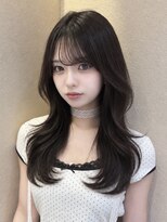 サンド ミュウ 横浜店(sand mieu)&nbsp;巻きも出来る◎レイヤーカット×グレージュ×縮毛矯正×髪質改善