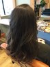 前髪カット+美容液カラー+2ステップトリートメント