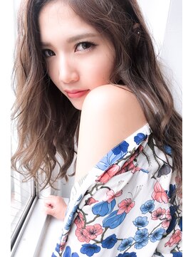 ヘアーサロン ウノ 新百合ヶ丘(hair salon UNO) 大人カラー/ニュアンスカラー/斜めバング/ヘルシースタイル