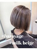 繊細なナチュラルハイライトバレイヤージュ☆