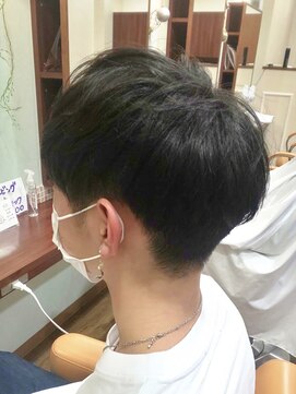 アメイジングヘアー 千歳店(AMAZING HAIR) 【AMAZING HAIR千歳店/村山】ナチュラル刈上げマッシュ