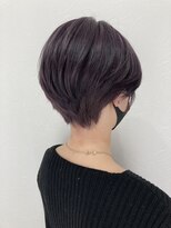 シエル 立川店(CIEL)&nbsp;【CIEL 佐藤】ラベンダーピンク　ハンサムショート