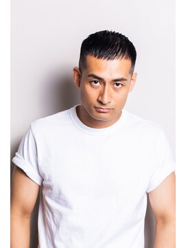 レンゲン(LENGEN) 七三オールバックかき上げヘアコンマヘア２３