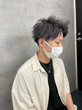 ネクスト 静岡店(NEXT) 【NEXT shizuoka 竹田】グレーアッシュ×アップバング