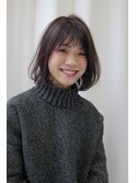 大人かわいい小顔エアリーボブスタイル＿透明感☆20代30代40代