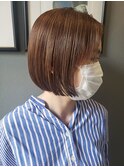 【新宿penelope】前下がりショートボブ×ハイライトカラー！ 