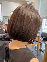 エムプラス 二子玉川(Mplus)&nbsp;大人可愛い(40.30代).丸みボブスタイル　夏目サトル