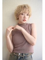 ブゾン(buZon)&nbsp;【buZonブゾン】　ハイトーン×マッシュショート