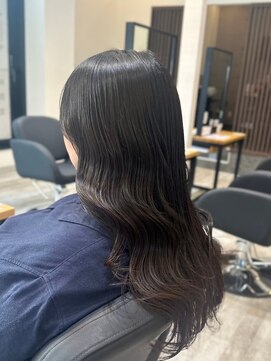 アトリエコア(Atelier Coa) ミルクティーベージュカラーくびれヘアグレージュカラー韓国