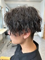 フゥ 宇都宮(FeU)&nbsp;波巻きスパイラルパーマメンズマッシュパーマツイストパーマ
