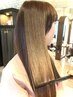 【AYAKA指名】　men's  ladies   cut × 髪質改善 straight     ¥18300～