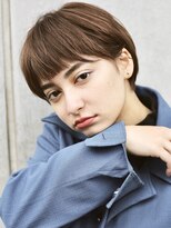 アンドレイ 表参道(andrey)&nbsp;デザインカラー/レイヤーカット/ウェットヘア/オリーブベージュ