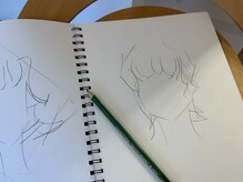 ジャム(jam)の雰囲気（絵を描いてからカット☆）