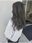 アッシュグレージュ/ブリーチ履歴あり/アッシュ/ロング