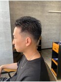 MEN'SHAIRアッシュブラックベリーショートダークアッシュ