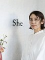 シー 浜松三方原店(She)/阿部【浜松大人女性の為の個室美容院】