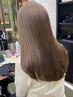 【髪質改善】カット+巻ける縮毛矯正美髪ストレート+カラー36300→23600円