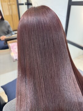 エヌ 北千住(N) ベリーピンク×髪質改善トリートメント