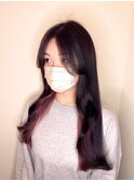 フェミニンロング似合わせカットミディアムスパイキーショート