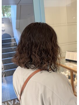 シアン 栄店(CYAN.) 結べるゆるふわボブパーマ