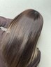 【ダメージレス】うるつや♪酸性ストレート＋カット＋前処理トリートメント