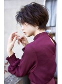 ジェンダーレス/30代40代50代/絶壁解消小顔前下がりショート