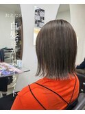 白髪ぼかしハイライト