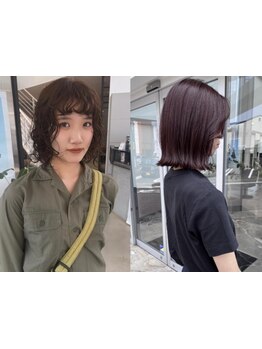 磨かれた高い技術力を持つスタイリストが貴方だけのスタイルを提案◎髪の悩みやクセを魅力に変える！