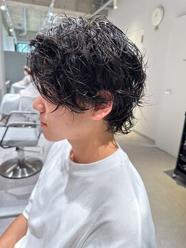 アム(amu) メンズパーマ/メンズカット/デジタルパーマ/ゆるめパーマ