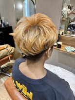 リアン 綱島(Lien)&nbsp;ペールオレンジ/ブリーチ/カット/髪質改善/ダブルカラー 22