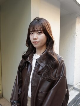 オンド(ONDO) curl styling× side bang/ yuna