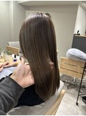 ブリーチ無しダブルカラー♪モカベージュ