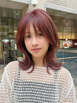 アルマヘア(Alma hair)&nbsp;透明感ピンクブラウンレイヤー