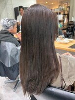 ディーエックス ウエスト(Dxxxx WEST)&nbsp;透明感グレージュカラー［韓国/顔周りカット/イルミナカラー］