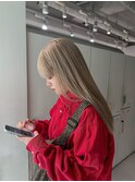 2ブリーチベースのシナモンベージュ