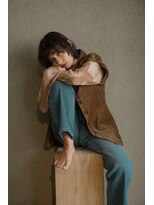 スロウ(srow) ボブ×顔周りレイヤー