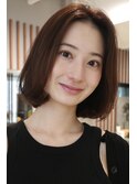 重め海外ボブフレンチボブ大人ボブ髪質改善表参道30代40代50代