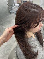 リュール バイ ヘッドライト 北千住店(lueur by HEADLIGHT)&nbsp;まろみチョコレートカラー×レイヤーカット