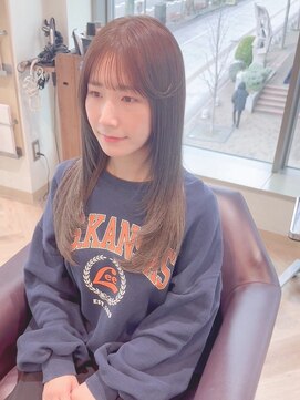 ファースト 仙台店(first) 韓国ハッシュカット×シルバーグレー