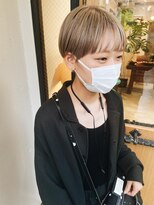 ウォーター 表参道(WATER) 【WATER】ショートカット ハイトーン ミニボブ/表参道.南青山