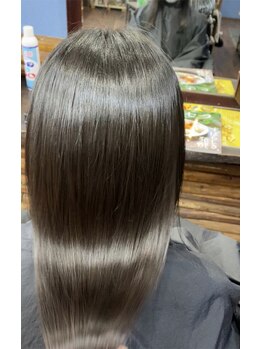 キャトル ヘアデザイン(quatre HAIR DESIGN)の写真/うねりパサつき対策は髪質改善で◎HITAトリートメントで理想のうるツヤ美髪へ!★