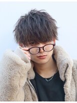 men's salon es. 新宿 メンズカット/メンズパーマ/メンズヘア【メンズサロン エス】&nbsp;ニュアンスパーマ/波巻きツイストスパイラル[新宿/メンズ/men's]