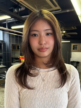 ジャンクヘアー(JUNKHAIR) face layer × olive