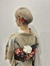 【kanki限定】夏限定 浴衣&ヘアーセット ¥5500