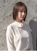 【ふんわり軽い】レイヤーボブ×小顔シルエット