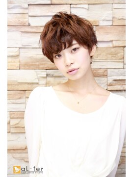 アルターリアン(aL ter LieN) 【aL-ter LieN TAKU】小顔カット☆ボリュームショート 千葉