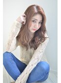 ふんわり大人セミロング☆バイオレットアッシュ