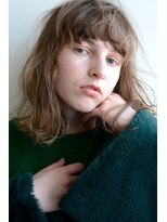 ミラバイグリーン(Mira by green)&nbsp;ラウンドバング×ミディアムレイヤー 04