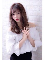 ヘアーアートシフォン 池袋西口店(Hair art chiffon) くびれセミディ大人かわいいエッジショートインナーカラー